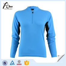 Vêtements de cyclisme à manches longues à motifs bleus